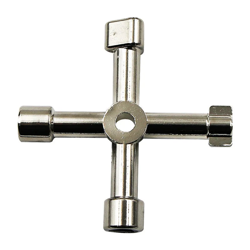 1 Single Inner Triangular Key Elevator Inside Triangle Water Meter Qme Silver