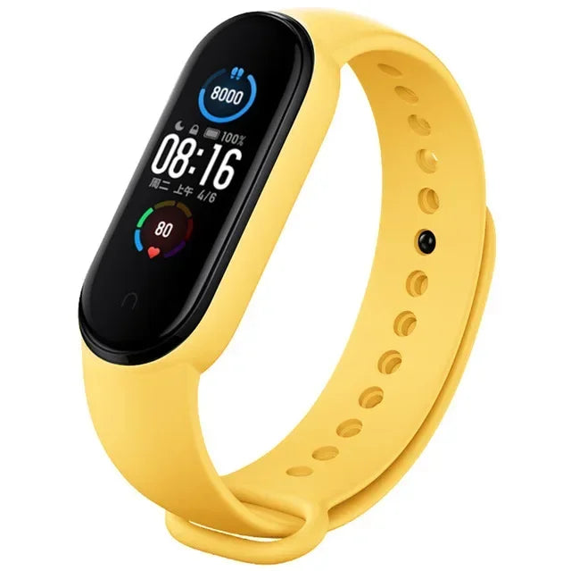 Watch Strap Xiaomi Mi Band 7 6 5 4 3 Wristband Silicone Bracelet