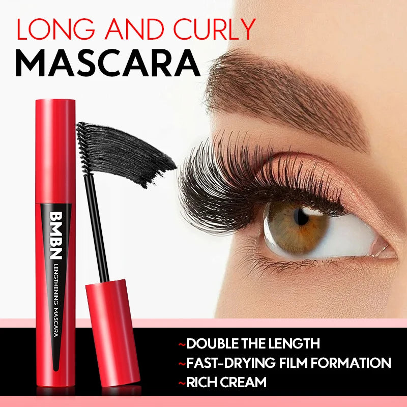 Lengthening Mascara Long-lasting Makeup Waterproof Sweat Resistant Qme