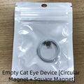 Round Hole Cat Eye Magnet Strong Magnetic Rings for Creating Hollow Y Olive Nail Cat eye Designs Set Qme 1pcs