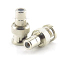 50pcs BNC male TO RCA female Plug COAX Adapter Connector plug F/M Couple for Security System Video CCTV Camera H10 Qme 20pcs