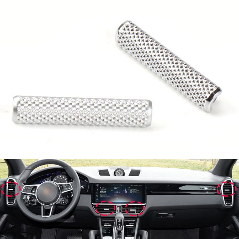 Auto Wind Vent Strip Interior Decoration Accessory Outlet Toggle for Porsche Cayenne 2017-2021 Wind Vent Strip Qme