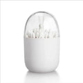 Creative Toothpick Holder Plastic Cotton Swab Holder With Cute Mini Cactus Trees Rabbit Table Accessories Home Decor Qme rabbit