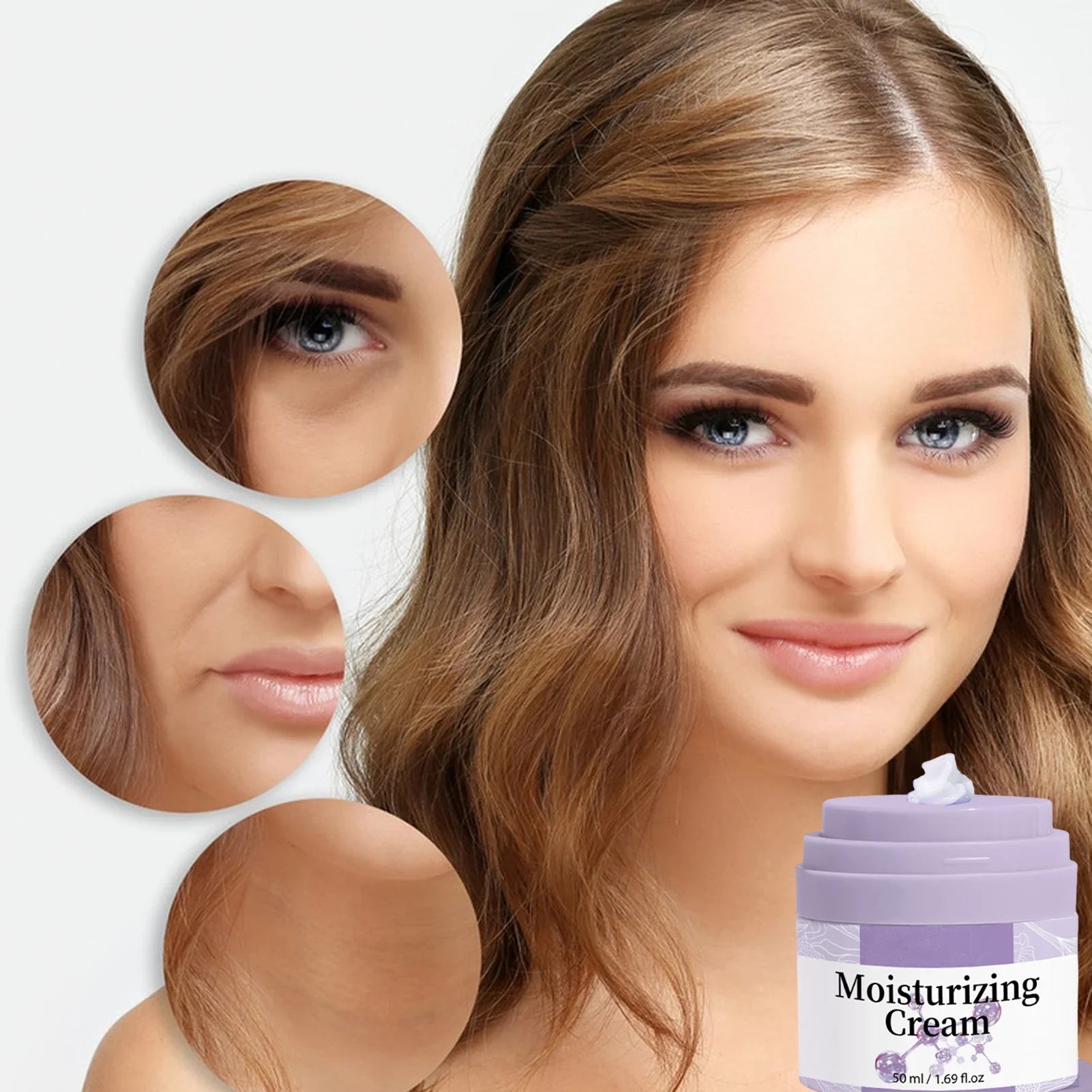 Polypeptide Moisturizing Face Cream Anti-aging Anti-wrinkle Protein Qme