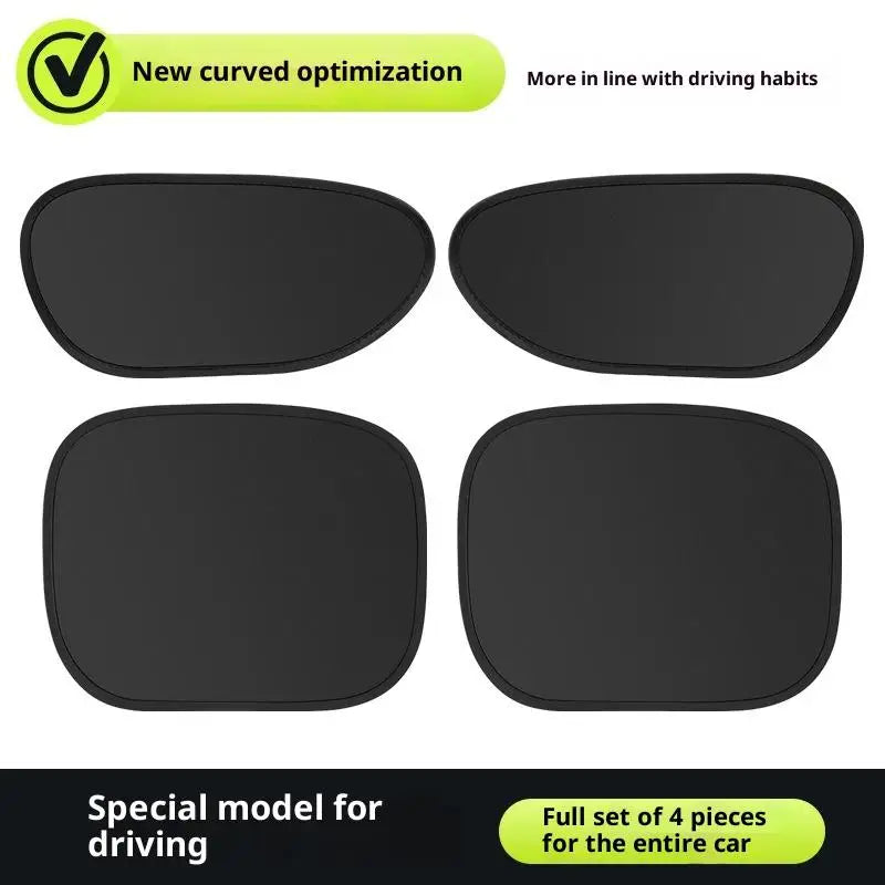 Car Window Sun Shade Universal Side Sunshade UV Protection Qme 6