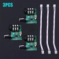 Exceptional 12V TL072 High-impedance Operational Amplifier Guitar Qme 3PCS