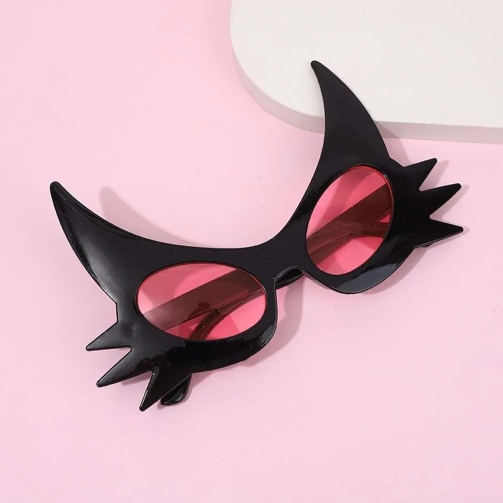 Skeleton Hand Halloween Party Sunglasses Spider Web Dark Lenses Funny Qme Style 5