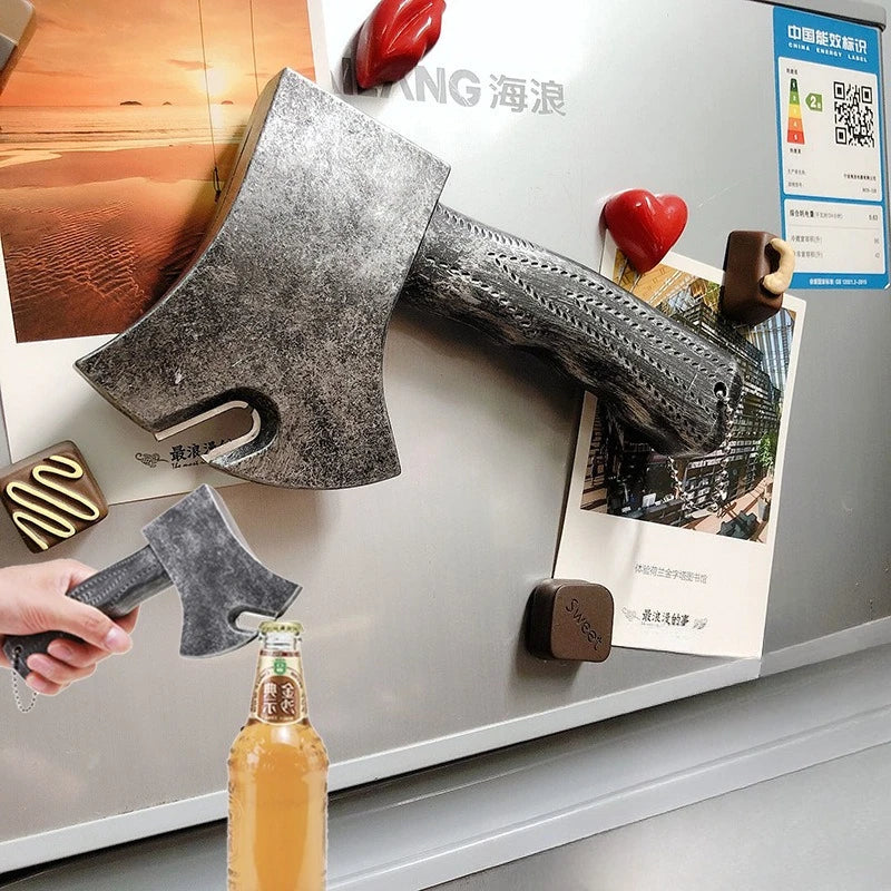 Creative Thor's Hammer Bottle Opener Personalized Beer Home Daily Qme With magnet 2