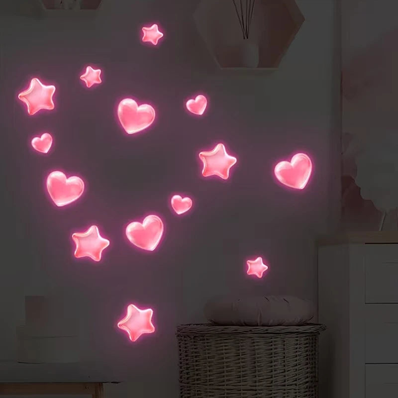 Glow-in-the-Dark Turtle Bathroom Stickers Self-adhesive Sink Wall Sticker Waterproof Bathroom, Bedroom Decals Home Decor Qme