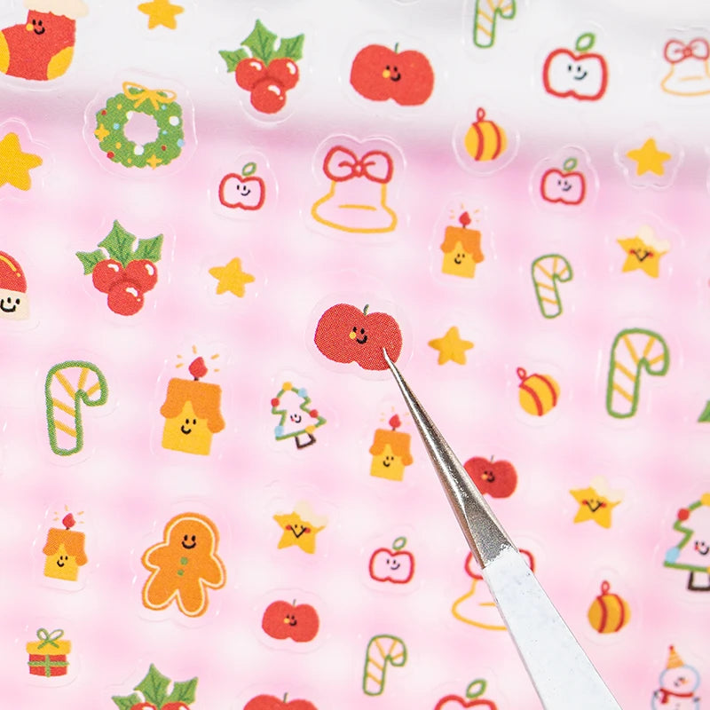 32 sheets Cute Cartoon Handbook Sticker Book Student DIY Diary Decorative Scrapbooking Journals Back School Stationery Supplies Qme