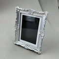 Multi Functional Desktop Decorative Photo Frame 3D Resin Magnetic Qme silvery