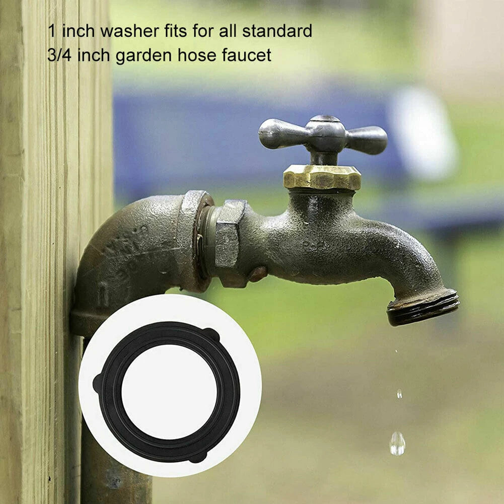 Rubber Washers For Garden Hoses With Integrated Tabs To Maintain Alignment And Seal Integrity On 3/4 Inch Threaded Fittings Qme Default Title