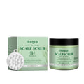 Rosemary Scalp Scrub With Silicone Scalp Massager Deep Cleaning Control Sebum Secretion Relieve Itching Dandruff Removal Shampoo Qme 100g Boxed