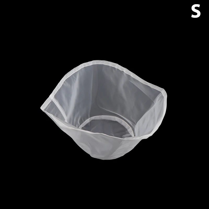 Kitchen Tool Soy Milk Filter Net Bag Nylon Liquid Coffee Reusable Qme S