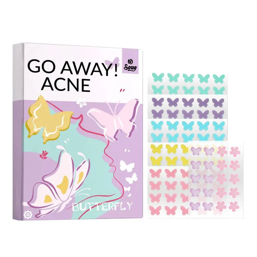 120-420 Counts Cute Colorful Butterfly Heart Star Shape Acne Pimple Qme A-120pcs