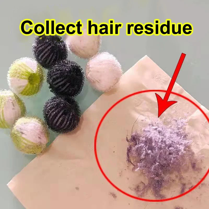 2/4pcs Pet Hair Remover Hair Catcher Reusable Clothes Filter Washing Machine Balls Clean Laundry Ball Washing Machine Accessory Qme