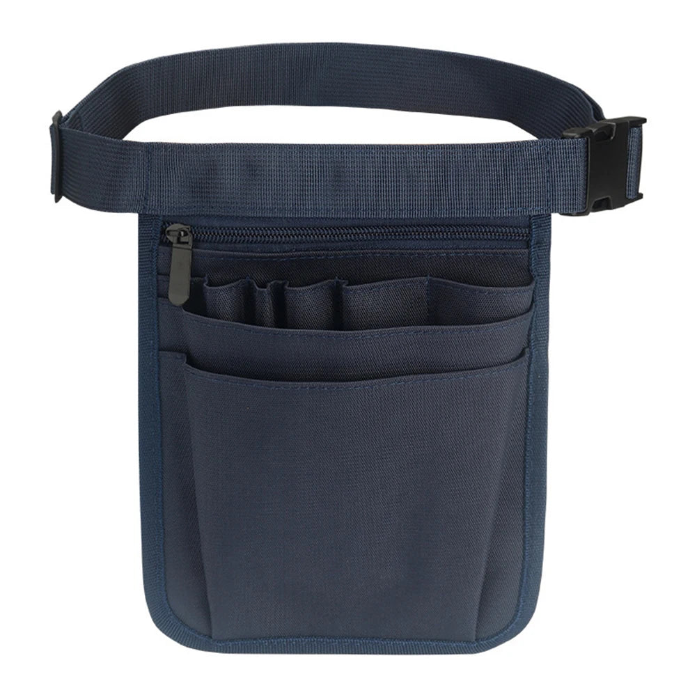 Tool Waist Bag Oxford Cloth Hand Repair Hardware Toolkit Adjustable Storage Bags Multi-compartment Pocket Bag Qme