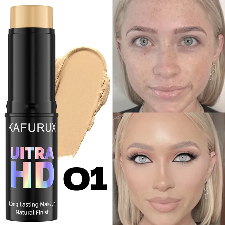 Face Foudation Concealer Stick Long Lasting Dark Circles Corrector Qme 01