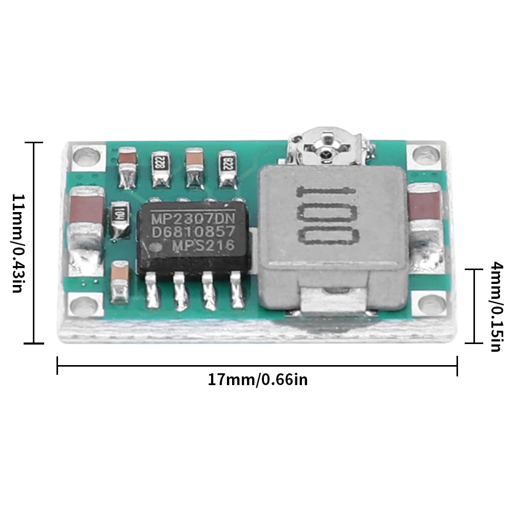 4.75V-23V Power Supply Module Board DC DC Step-Down Buck Converter Module High-Power MAX 3A Qme