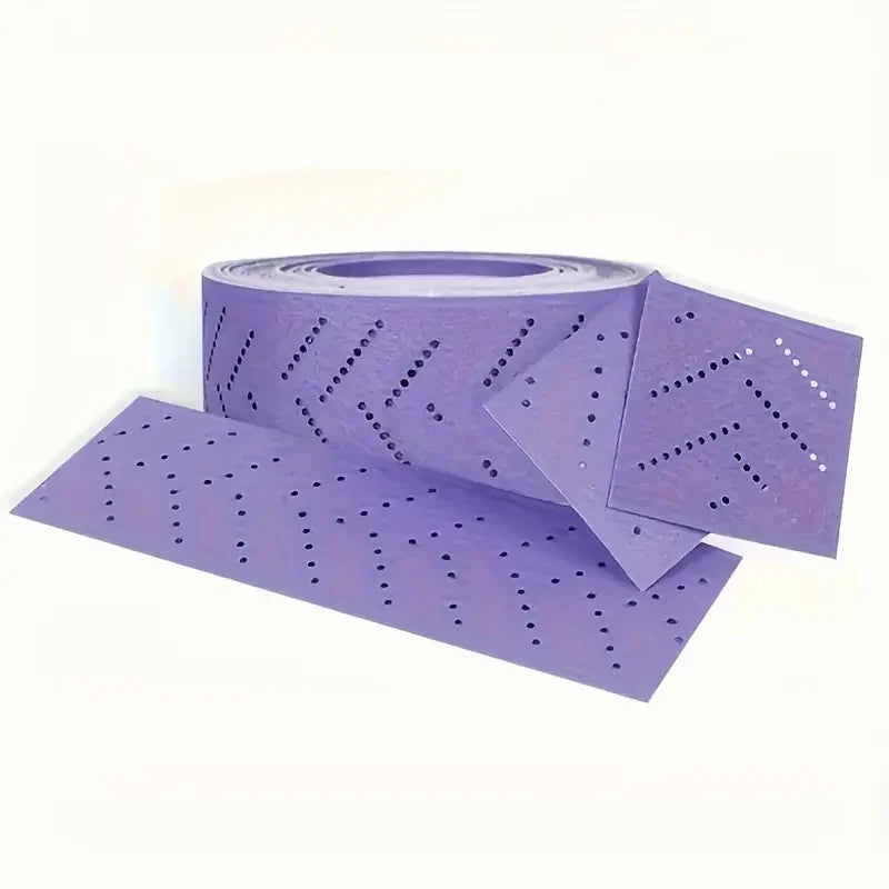 1Roll hand torn sandpaper roll Precision Sandpaper Roll, Aluminum Oxide Sanding Sheet For Rectangular Sanding Machine（60-400） Qme