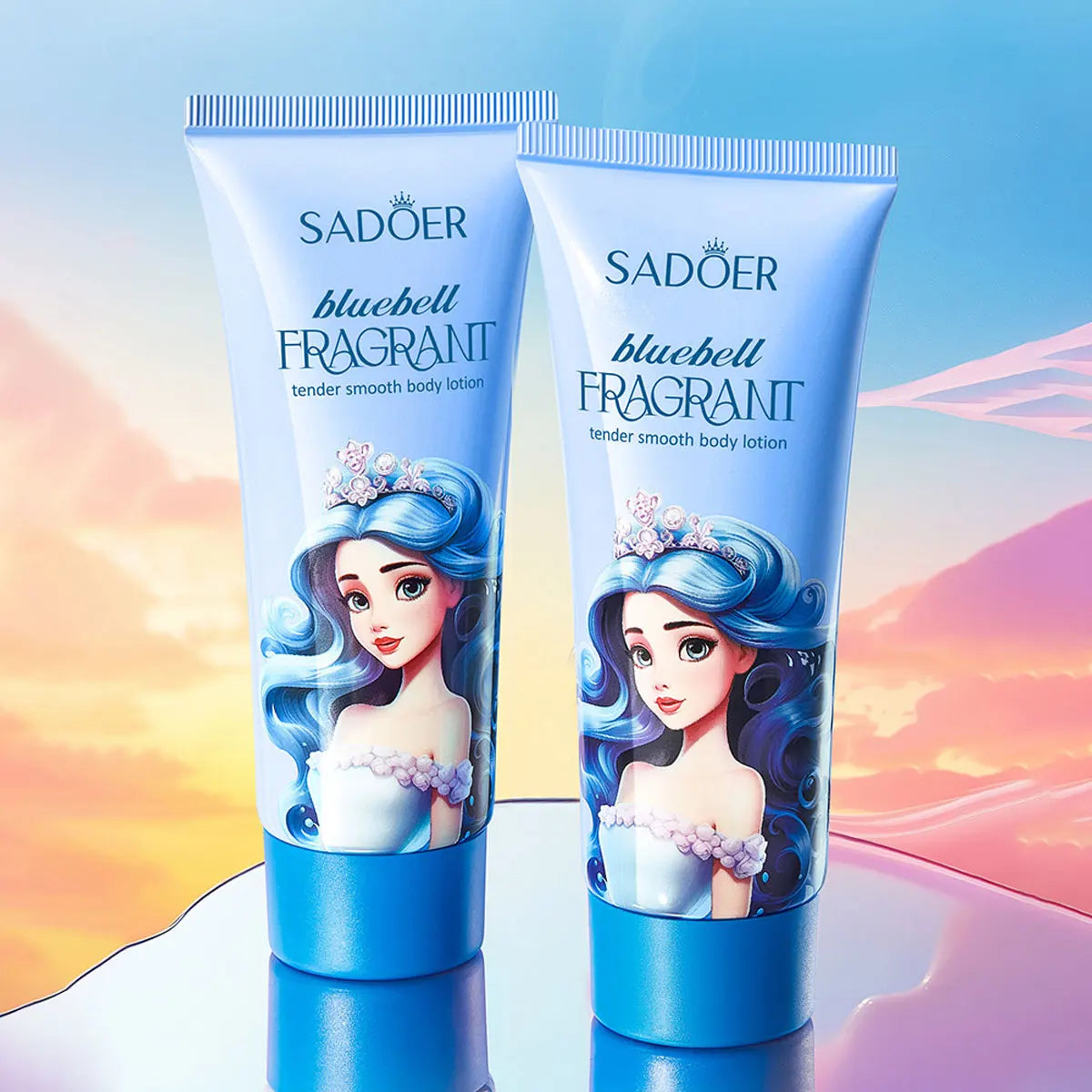 Osmanthus Cherry Blossom Bluebell Nourishing Body Lotion Quickly Qme