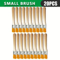 Board brush, oil painting brush, oil painting brush, dust removal cleaning small brush Qme yellow