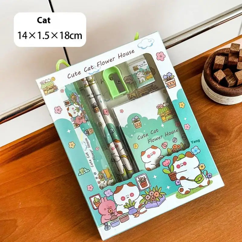 Cute Cartoon Capybara Pencil Stationery Kawaii Eraser Sharpener Qme A1