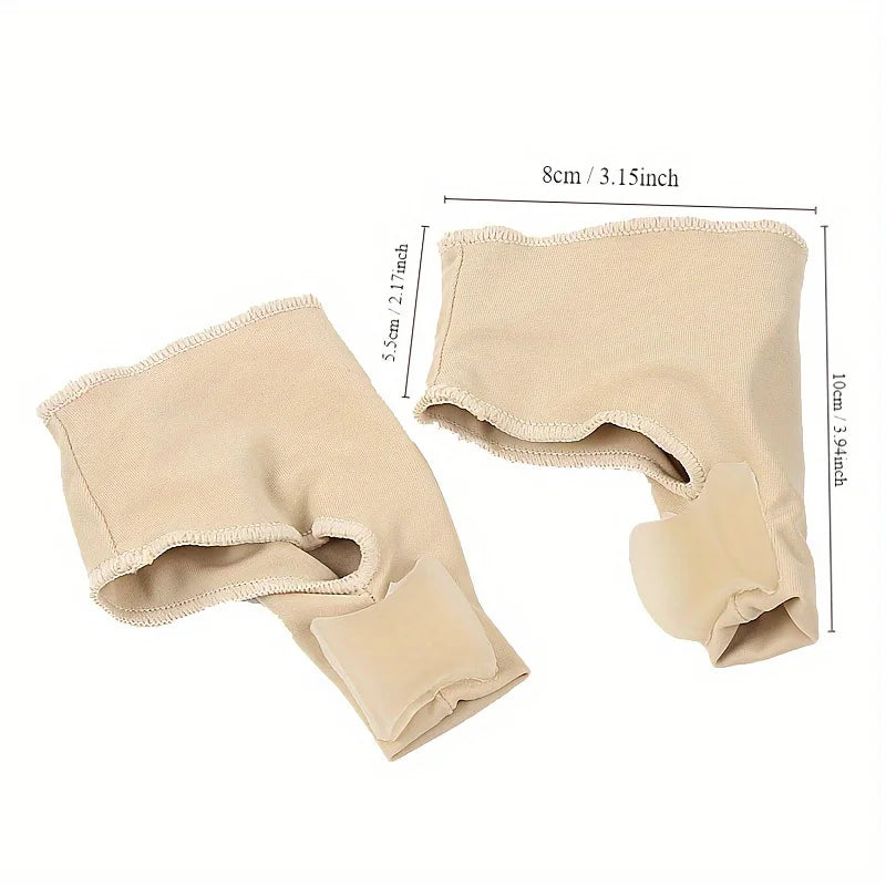 Silicone Gel Bunions Correction Sleeve Soft Foot Care Tool, Used To Relieve False Appearance, Comfortabletoe Separator Forpeople Qme