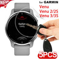 Hydrogel Film For Garmin Venu 3 3s 2 2s Protective Film Soft TPU Anti-scratch Screen Protector For Garmin Venu2 Venu3 Not Glass Qme 5PCS For Venu 3
