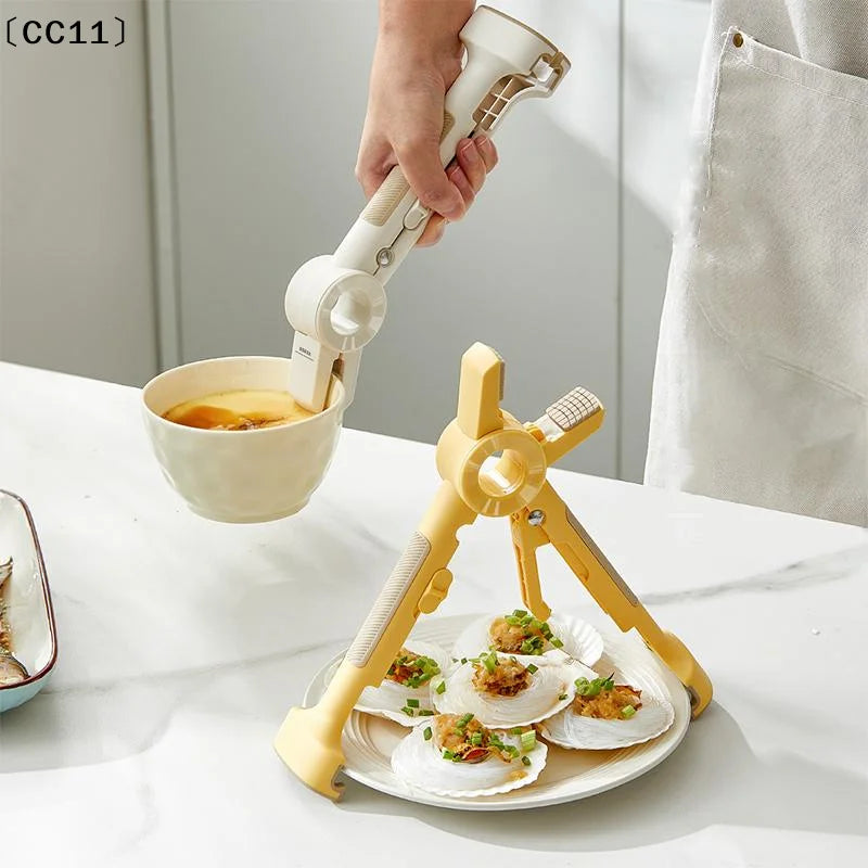 2-In-1 Multi-purpose Anti-scalding Bowl Dish Silicone Plate Gripper Qme