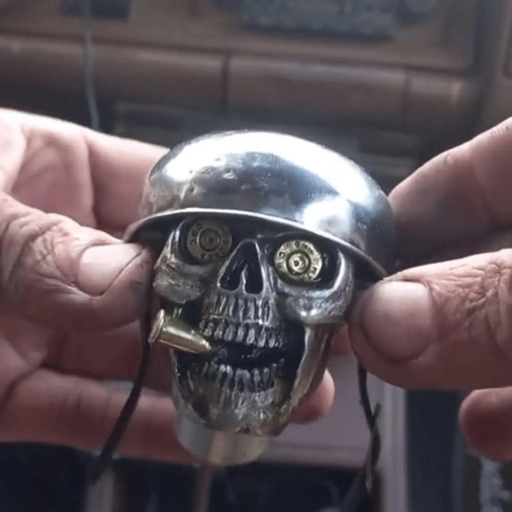 Skull Gear Shift Knob Shift Stick Protector Skeleton Gear Shifter Funny Cover Protector Decorations for Car Automobile Truck Qme