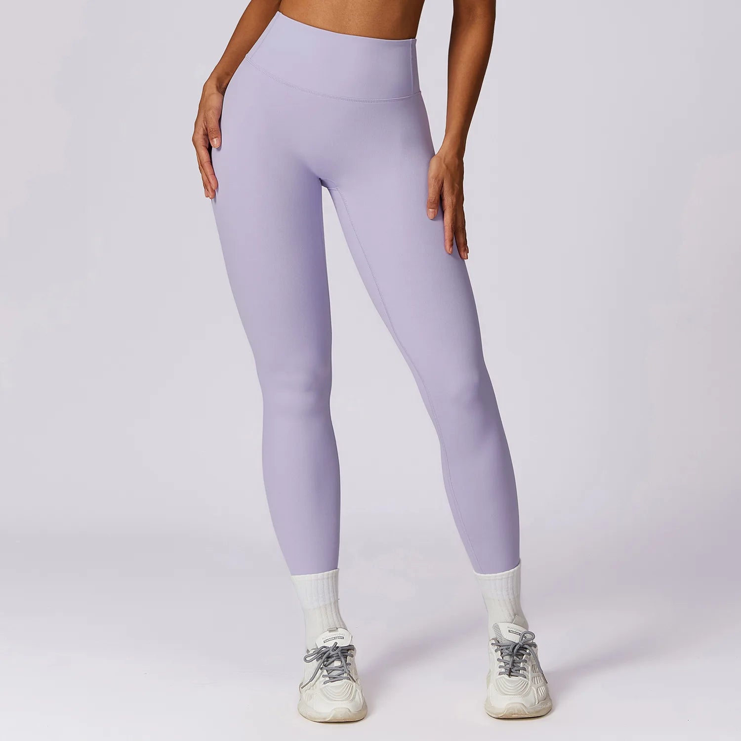 A Seamless Gym Leggings Women Yoga Pants Sexy High Waist Booty Lifting Leggings Pants Women Sports Clothing Fitness Wear Qme Romantic purple 10M