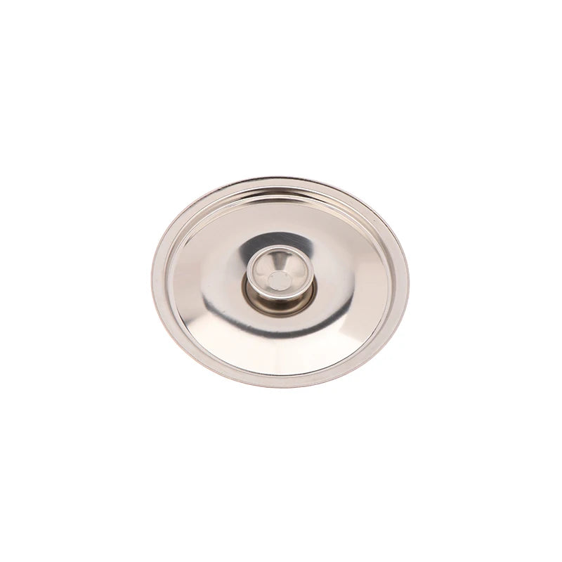 10-26cm Round Pot Lid Thicken Stainless Steel Saucepan Cover Replacement Universal Kitchen Food Lid Kitchen Supplies Qme 14cm