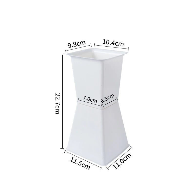 1Pcs Fixed Liner For Flower Arrangement Fixing Stand Packing Base Material Artificial Flowers Bouquet Plastic Bottom Fresh Qme style 1