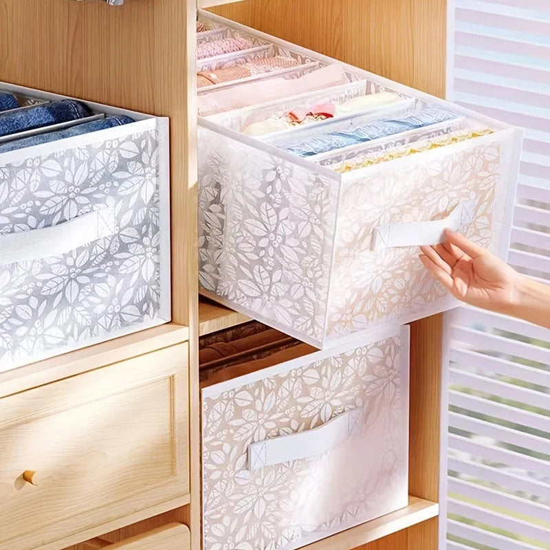 1 Household Dormitory Wardrobe Drawer Shirt Large Storage Compartment Qme