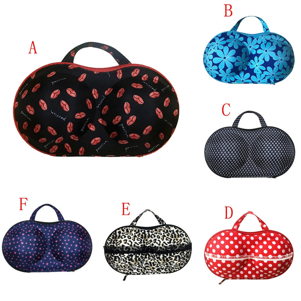 Polka Dot Lingerie Protect Storage Bag Travel Organizer Portable Home Accessories Sock Panty Holder Underwear Bra Storage Box Qme