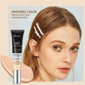 BB Cream Liquid Foundation Hydrating Tender Bright Complexion Qme Natural