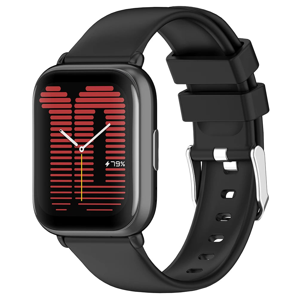 20mm Silicone Strap for Huami Amazfit GTS 4/2 Mini GTS 3 2e Smart Watch Band for Amazfit Bip 3 Pro/Bip 3/ Bip U/Bip Lite Qme