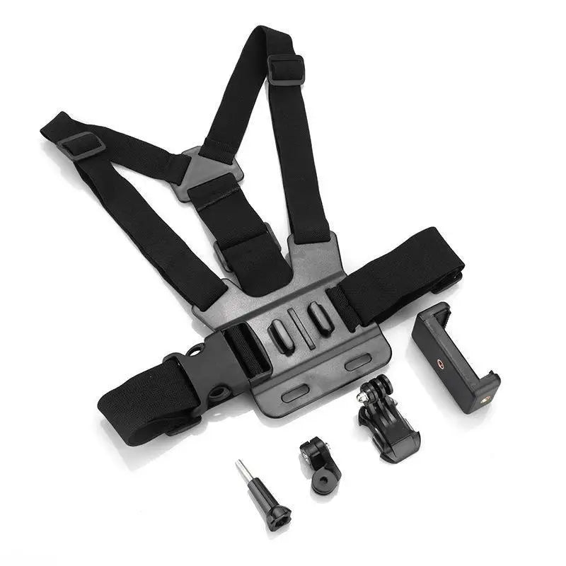 Adjustable Chest Phone Mount Straps Perfect Vlogging Qme