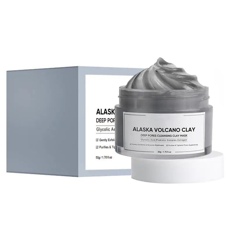 Face Cleansing Mud Mask Deep Cleansing Volcanic Mud Mask For Face Skincare Natural Dead Sea Mud Mask Smearing Volcanic Mud Qme