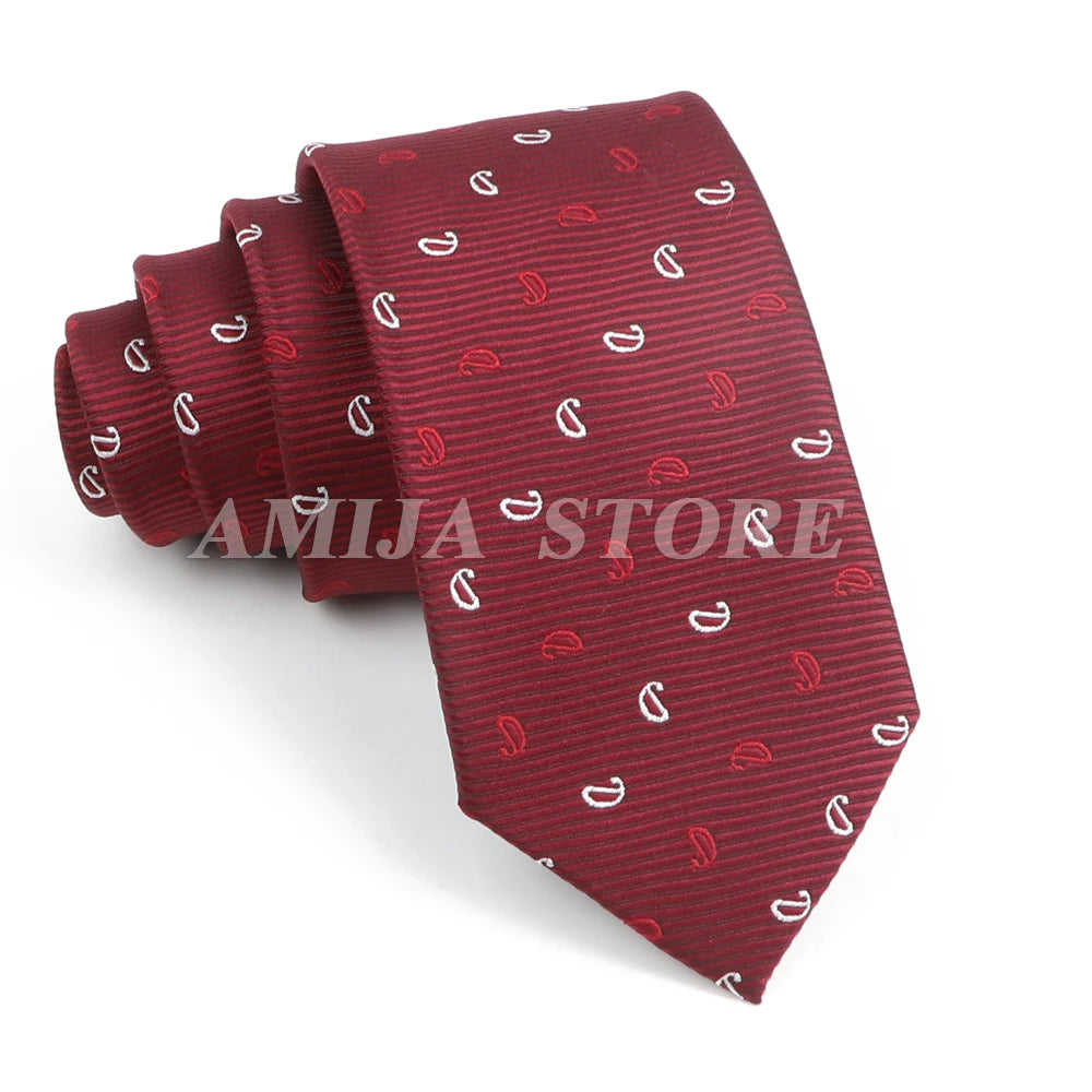 Tie Men Gravatas Wholesale Fashion Woven Luxury Necktie Dark Grey Dot Qme 22 China Mainland