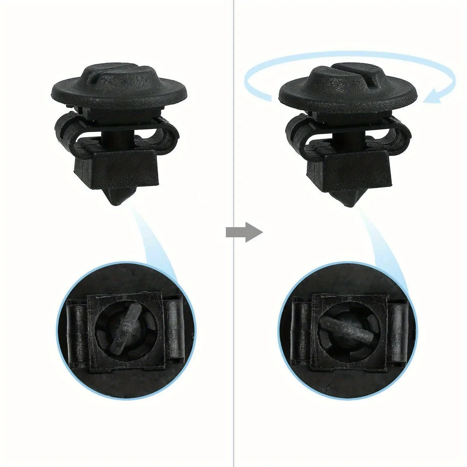 Engine engine hood screw kit, floor panel lower cover clamp accessory set, compatible with A4, A6, A8, TT Qme