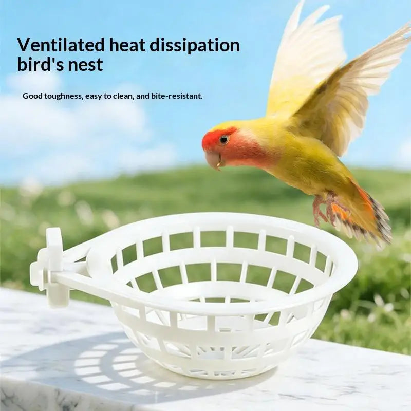 Birds Breeding Resting Hatching Tools Birdcage Accessories Plastic Qme