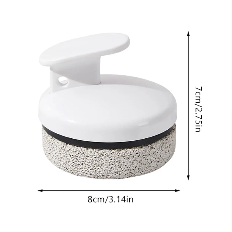 Exfoliating Foot File Round Volcanic Pumice Stone Home Use Designed Qme onesize