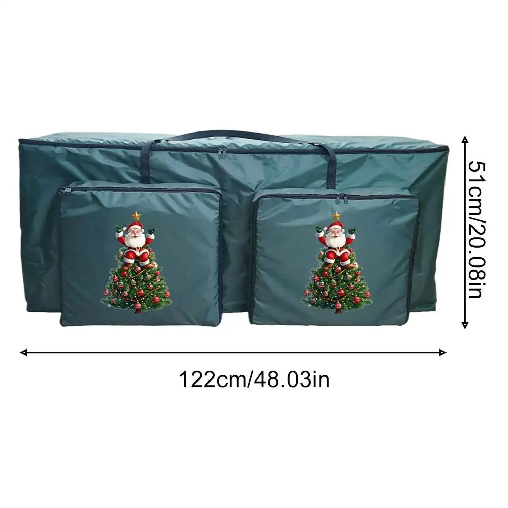 Christmas Tree Storage Box Zippered Extra Large Container Reinforced Qme F China Mainland
