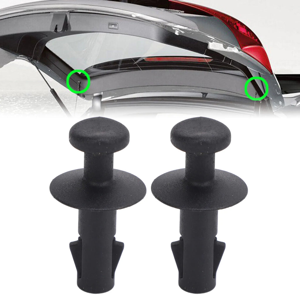 2pcs Automotive Trunk Clip OEM 95129884 Precise Fit Easy to Install Replacement for Opel Mokka X 2013-2019 Qme