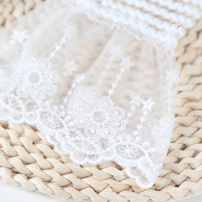 Lace Cuffs White Detachable Autumn Sleeve Fake Ruffles Elbow Sun Qme
