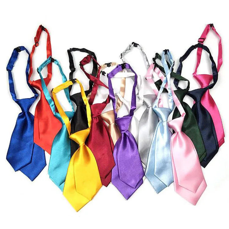 Children's Double-layered Small Bow Tie Baby's Elegant Scarf Cute Qme