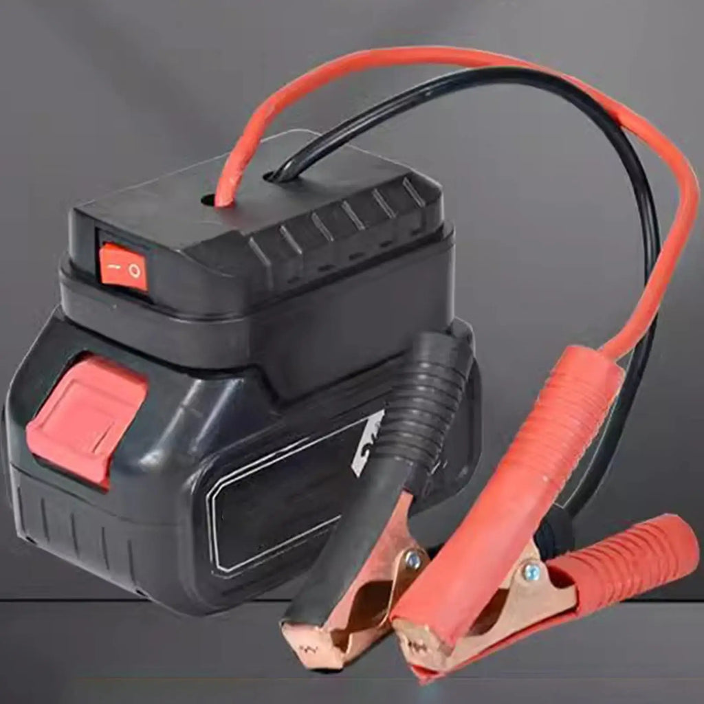 ForMakita Jump Starter Battery Pack Lithium Jump Starter Portable Jumper Box Battery Pack Quick Charging Automotive Booster Qme