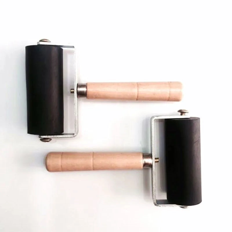 Professional Rubber Roller Brayer Ink Painting Printmaking Art Qme
